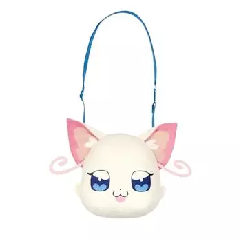 shoulder stuffed toy bag Wandaful PreCure! Nekoyashiki Yuki Approximately 17cm