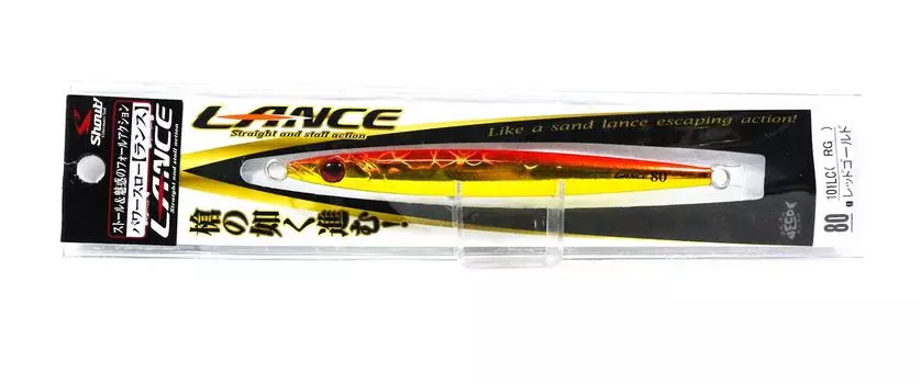 Shout 101-LC металлическая джиг-копье медленного падения длинная 80 грамм RG (7772)