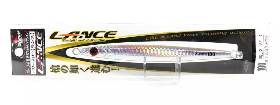 Shout 102-LC Metal Jig Lance Slow Fall Long 100 грамм TH (6668)