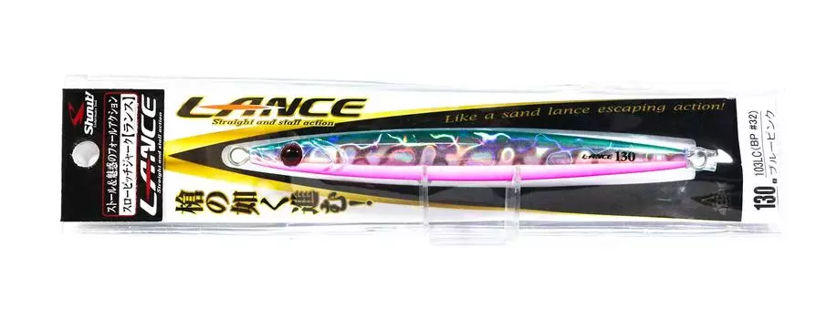 Shout 103-LC Metal Jig Lance Slow Fall Long 130 грамм BP (7963)