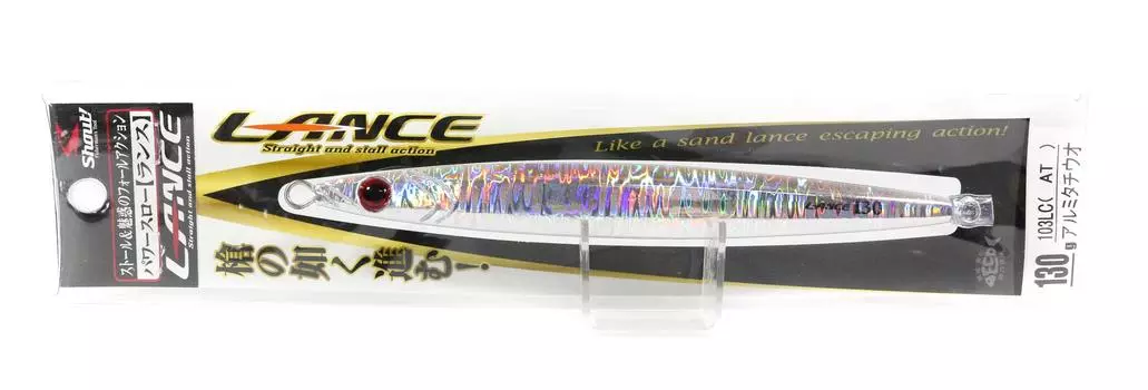 Shout 103-LC Metal Jig Lance Slow Fall Long 130 грамм BH (6699)