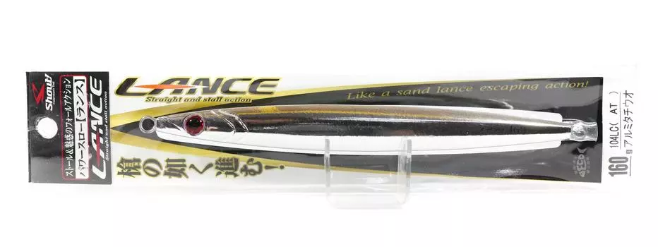 Shout 104-LC Metal Jig Lance Slow Fall Long 160 грамм AT (6712)