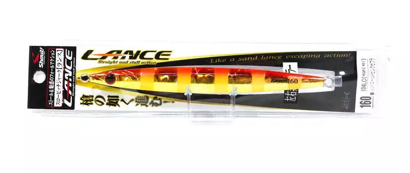 Shout 104-LC Metal Jig Lance Slow Fall Long 160 грамм RGPZ (8212)