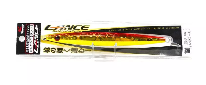 Shout 104-LC Metal Jig Lance Slow Fall Long 160 грамм RG (8151)