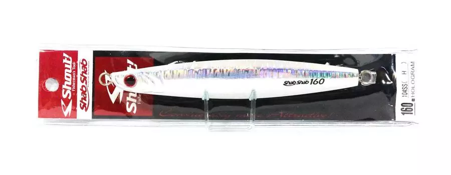 Shout 104-SS Металлический джиг Шаб Шаб 160 грамм H (3372)