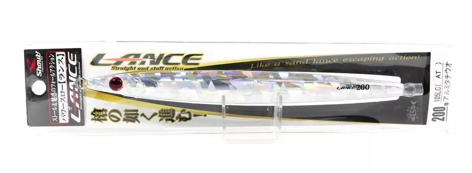 Shout 105-LC Metal Jig Lance Slow Fall Long 200 грамм CH (6767)