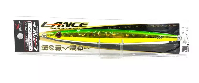 Shout 105-LC Metal Jig Lance Slow Fall Long 200 грамм GG (8274)