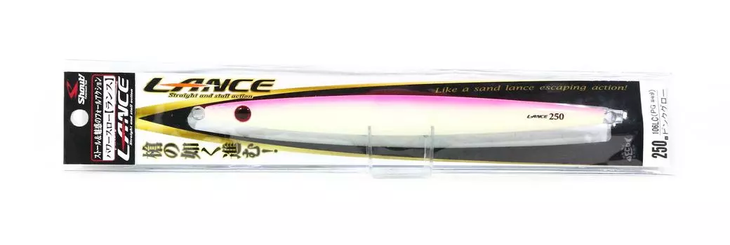 Shout 106-LC Metal Jig Lance Slow Fall Long 250 грамм PG (8458)