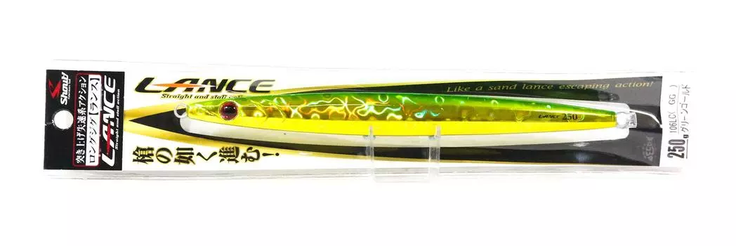 Shout 106-LC Metal Jig Lance Slow Fall Long 250 грамм GG (8410)