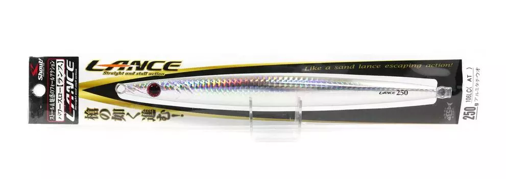 Shout 106-LC Metal Jig Lance Slow Fall Long 250 грамм TH(6828)