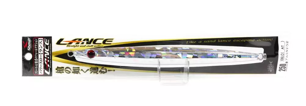 Shout 106-LC Metal Jig Lance Slow Fall Long 250 грамм CH (6804)