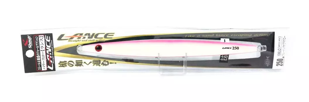 Shout 106-LC Metal Jig Lance Slow Fall Long 250 грамм BPZG (8465)