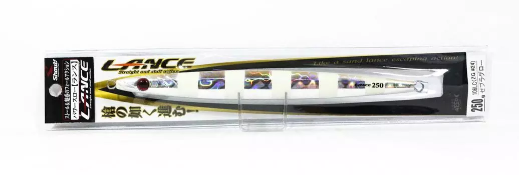 Shout 106-LC Metal Jig Lance Slow Fall Long 250 грамм ZG (8434)