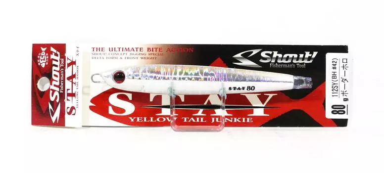 Shout 112-SY Металлическая джиг-штейка 80 грамм BH (4411)