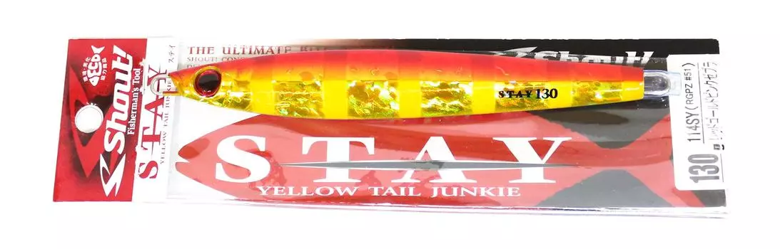 Shout 114-SY Металлическая джиг-штейка 130 грамм РГПЗ (2479)