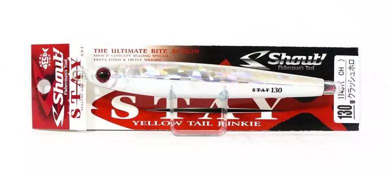Shout 114-SY Металлическая джиг-штейка 130 грамм CH (4459)