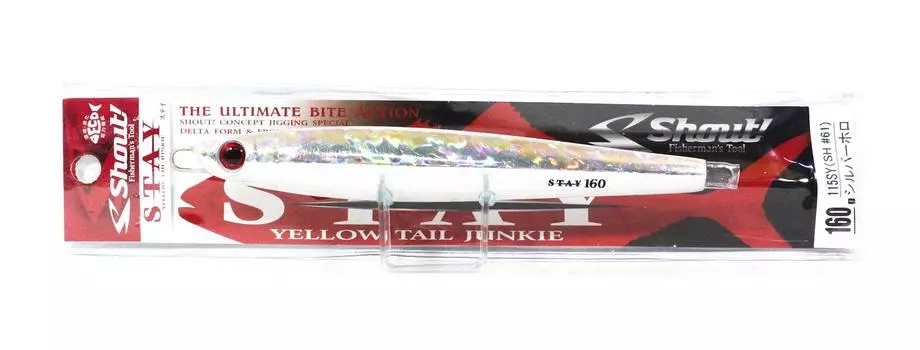 Shout 115-SY Металлическая джиг-штейка 160 грамм SH (6984)