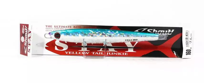 Shout 115-SY Металлическая джиг-штейка 160 грамм B (6915)