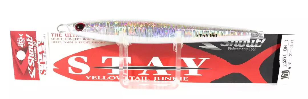 Shout 115-SY Металлическая джиг-штейка 160 грамм BH (4503)
