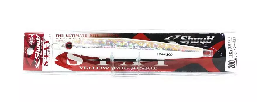 Shout 116-SY Металлический джиг Stay 200 грамм SH (7141)