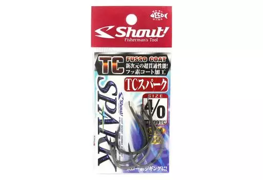 Shout 209-TC TC Spark Jigging одинарный крючок, размер 4/0 (1953)
