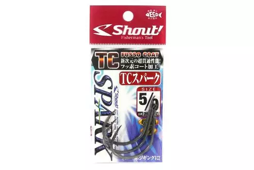 Shout 209-TC TC Spark Jigging одинарный крючок, размер 5/0 (1960)