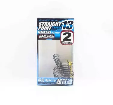 Shout 213-SS Тройной крючок с прямым острием, размер 2 (2836)