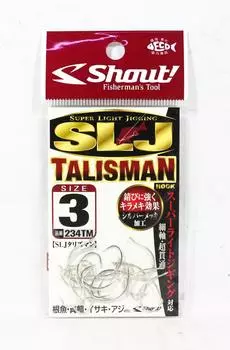 Shout 234-TM SLJ Talisman Super Light джиговый крючок, размер 3 (2331)