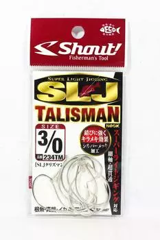 Shout 234-TM SLJ Talisman Super Light джиговый крючок, размер 3/0 (2386)