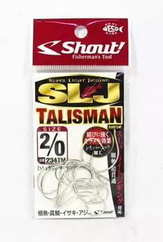 Shout 234-TM SLJ Talisman Super Light джиговый крючок, размер 2/0 (2379)