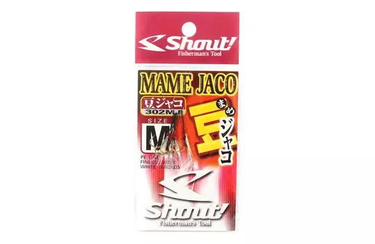 Shout 302-MJ Mame Jaco Сверхлегкий вспомогательный крючок, размер M ( 8 ) (4539)
