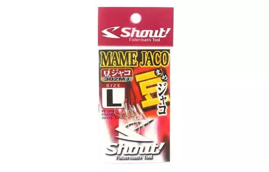 Shout 302-MJ Mame Jaco Сверхлегкий вспомогательный крючок, размер L (7) (4546)