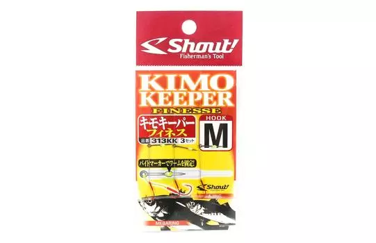Shout 313-KK Kimo Keeper Ultralight Yamame Worm Hook 2 см Размер M (3462)