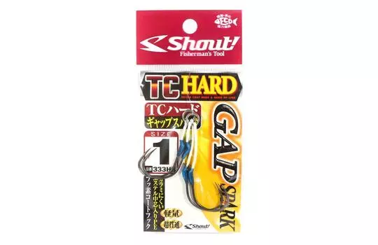Shout 333-HG TC Hard Gap Spark Twin Rigged Assist Hooks Размер 1 (2097)