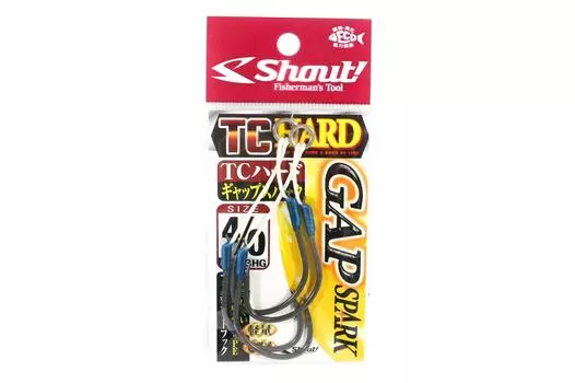 Shout 333-HG TC Hard Gap Spark Twin Rigged Вспомогательные крючки Размер 4/0 (2134)