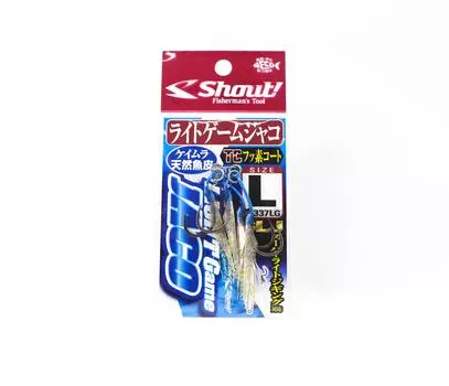 Shout 337-LG Light Game Jaco Rigged Assist Хирамаса Крючок Размер L (4343)
