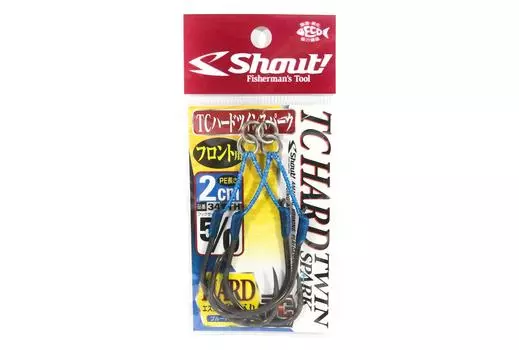 Shout 342-TH TC Hard Twin Spark Assist Крючки 2 см Размер 5/0 (5623)