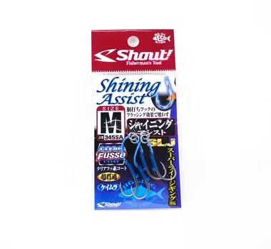 Shout 345-SA Shining Assist для джиггинга с одинарным крючком, размер M (5531)