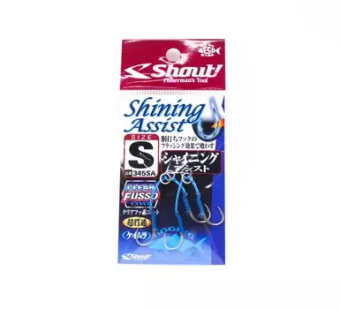 Shout 345-SA Shining Assist для джиггинга с одинарным крючком, размер S (5524)