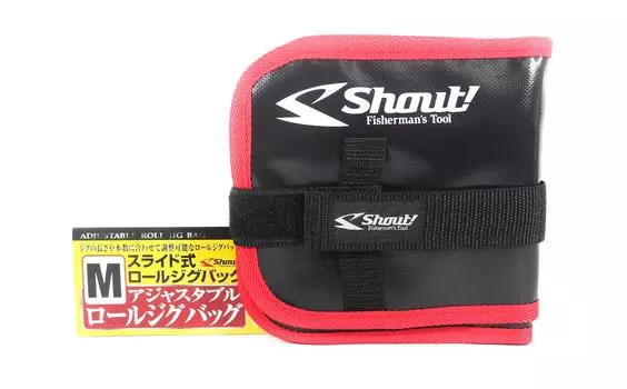 Shout 543-AM Регулируемая сумка для джиг-роллов, размер M, приспособления для джигов до 22 см, красный (0215) M красный
