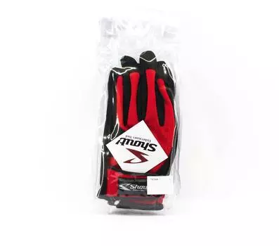 Shout 727-SG Короткие сетчатые перчатки, красные, размер M (0691)