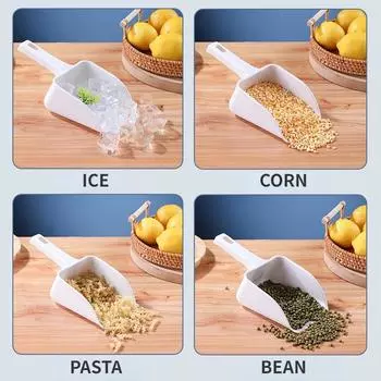 Shovel Food Grade Plastic Household Commercial Bar Kitchen Shovel Ice Flour Rice and Other Vegetables Food Kitchen Bar Tools