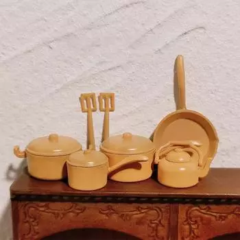 Shovel Kettle Doll Cooking Ware Kitchen Utensils Minature Pot Dollhouse Kitchenware Micro Scene