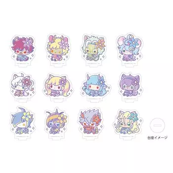 SHOW BY 37 Nuishobamachiukebu Acrylic petit stand 12 pieces BOX ROCK!! ver. [Official illustration]