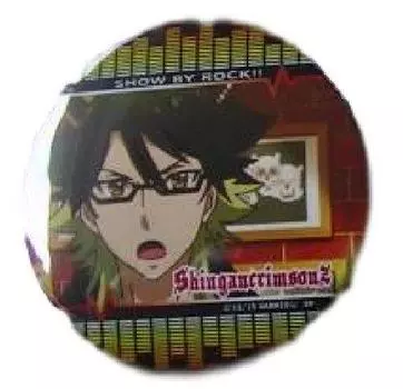 SHOW BY Shingan Crimsons Seiba Trading Can Badge ROCK! !