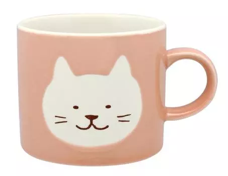 Showa Izawa Corporation cup of happiness. Easy Zoo Mug Cat PK Size: Approx. W8.9 H7.7 112781