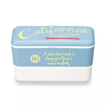 Showa Native Heart Long Angle Nest Lunch Cursive Blue 776056 синий