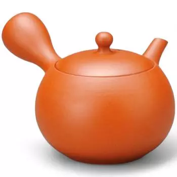 Showa Nostalgia Tokoname Ware Ceramesh Teapot with Made in Japan J-kitchens Pot, Strainer, 230cc,
