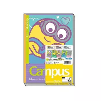Showa Note Minions Campus Note Dotted Line Pack 414520001 A-line 5-Book