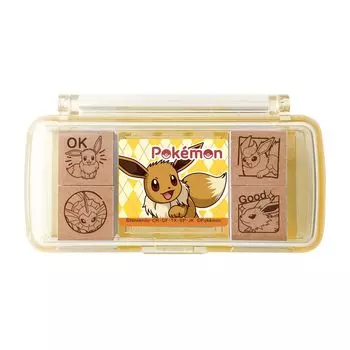 Showa Note Pokemon Штамп Мини-штамп Эволюция Иви SGM-029